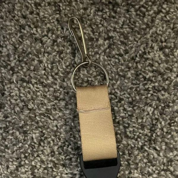 National Football League New Orleans Saints gold and black key ring lanyard - Image 3