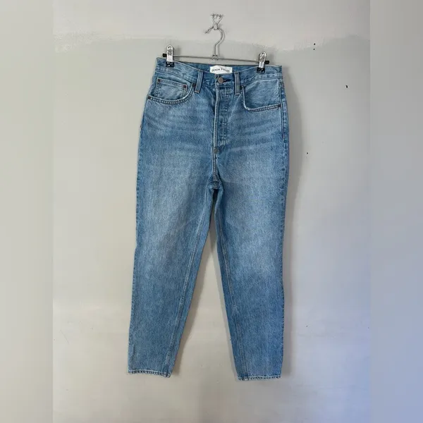 Denim Forum The Boyfriend High Rise Loose Jeans 26 - Image 2