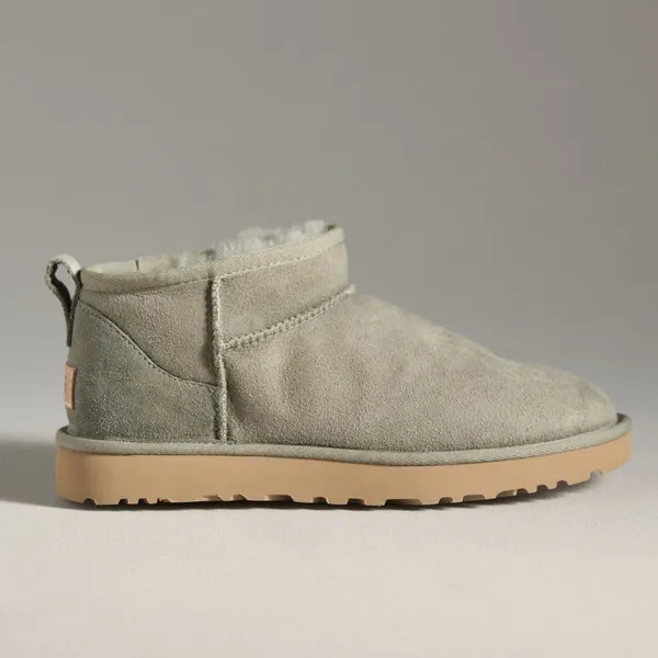 NIB UGG classic ultra mini moss green | size 8 women - Image 3