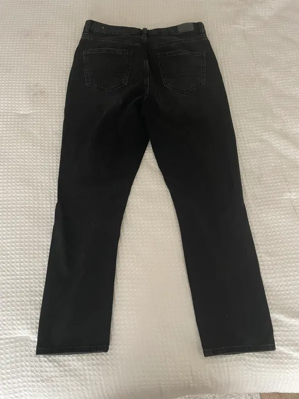 American Eagle Outfitters Ripped Highest Waist Mom Jeans - Image 2