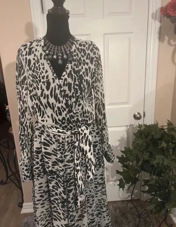 Formal evening maxi dress Multiple Size M - Image 2