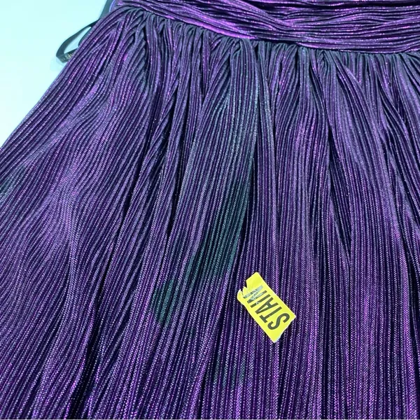 Bronx and Banco Purple Florence Gown Size Small - Image 8