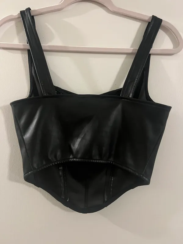 Sincerely Jules Black Corset Top - Image 2