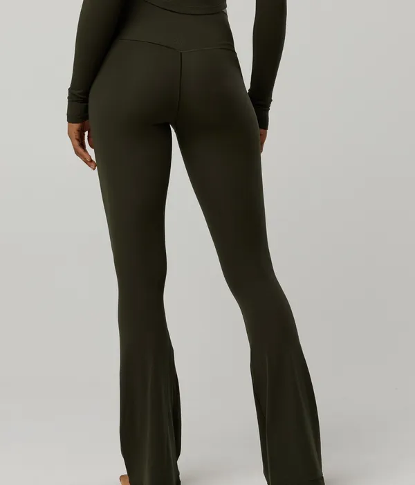 Aerie Offline Real Me Crossover Flare Leggings - Image 2