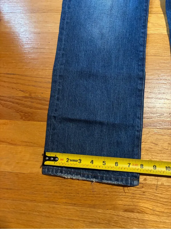 Aeropostale Essex Straight Leg Denim Jeans Blue Women’s 31/30 - Image 9