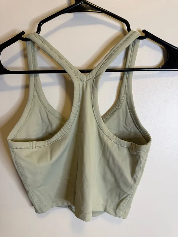Green cropped tank  - Image 2