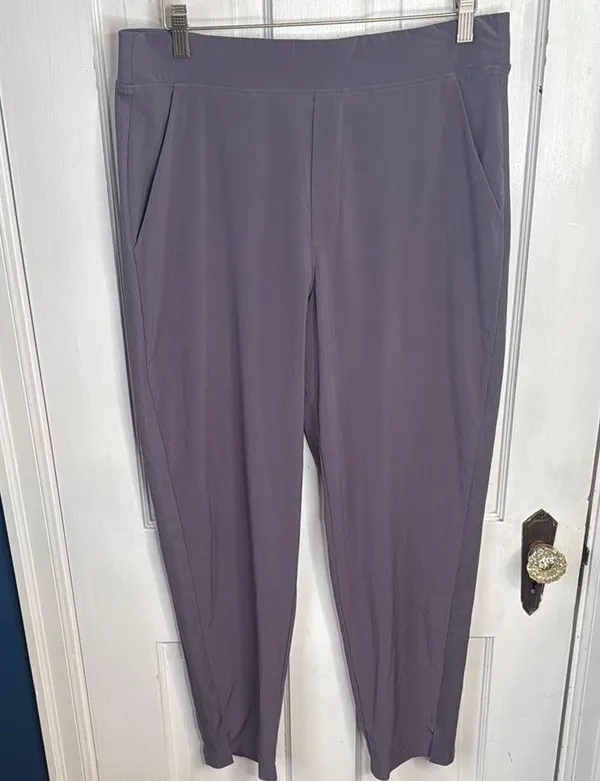 Athleta Brookyn Ankle Pant #198671 in Dusk Violet W1219 Sz 12 - Image 5