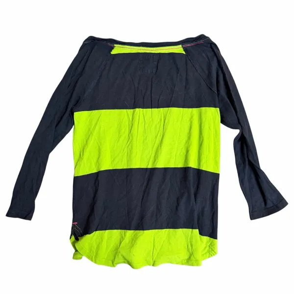 Hollister Y2K Striped Long Sleeve Top Size Small - Image 3