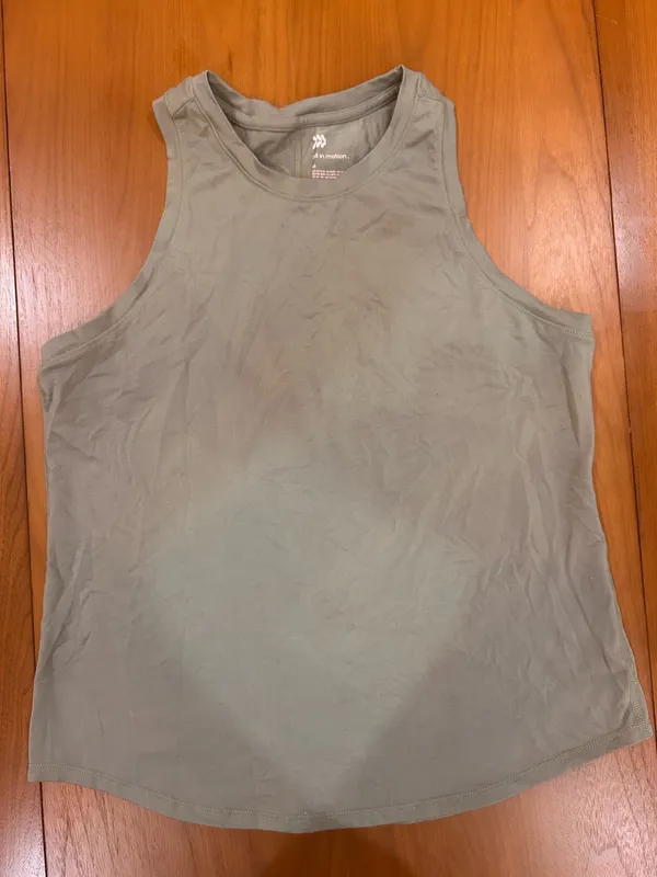 All In Motion Green Racer Back Tank - Image 3