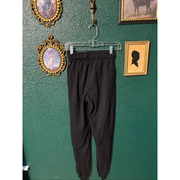 Lululemon Stretch Black Joggers Size 2 - Image 2