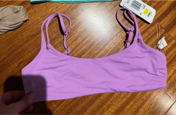 L*Space Bikini top purple small - Image 2