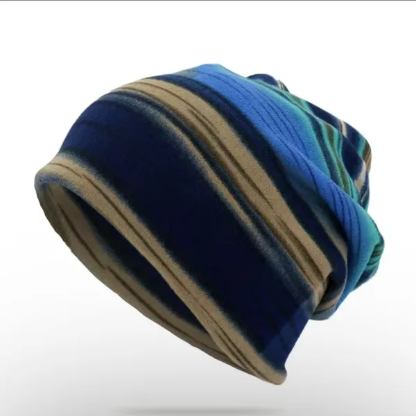 Colorful Pullover Convertible Hat Unisex‎ Casual Neck Hair Hoop Thin Beanie - Image 2