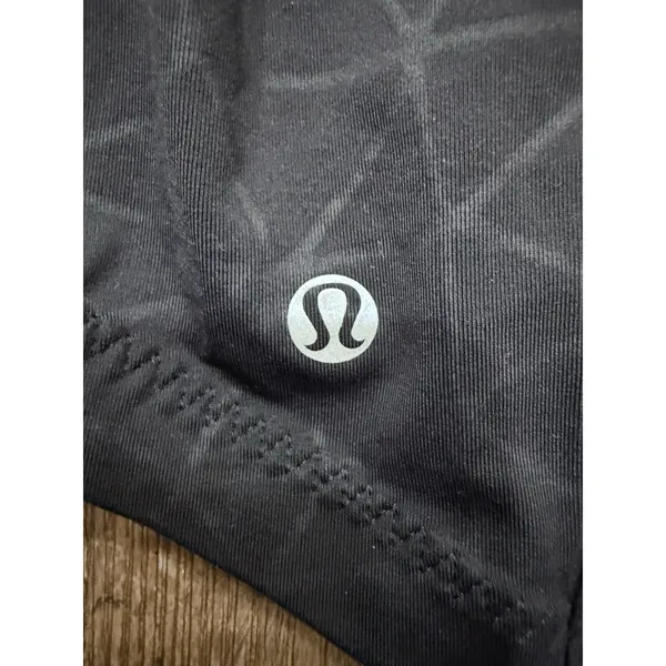 Lululemon Black Pedal Pace Dream Catcher Athletic Tank Top Size 4‎ - Image 3
