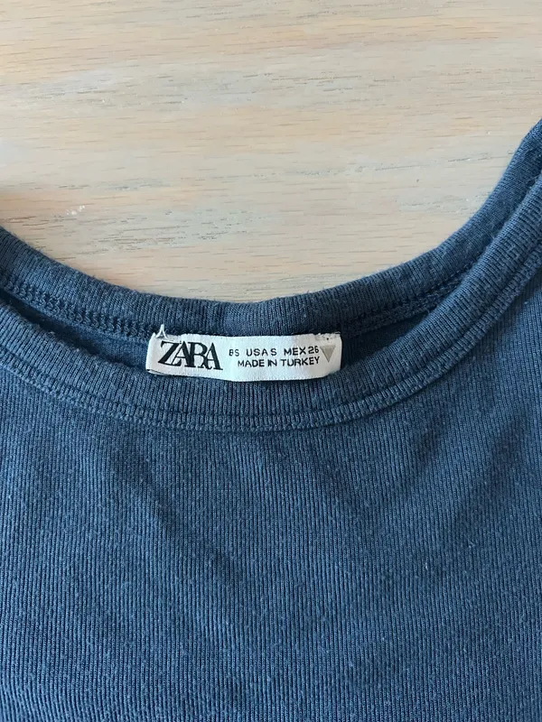 ZARA Cropped T-Shirt - Image 2