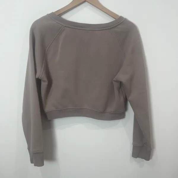 Balance Athletica Vitality Cropped Embossed Sweatshirt - Image 3