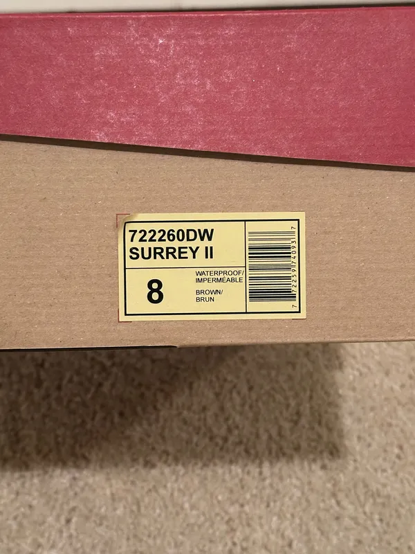 Kodiak Surrey II Brown Leather Boots Size 8 - Image 7