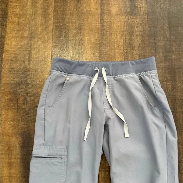 Figs Zamora Jogger Vapor Blue Scrub Pants Size Small - Image 2