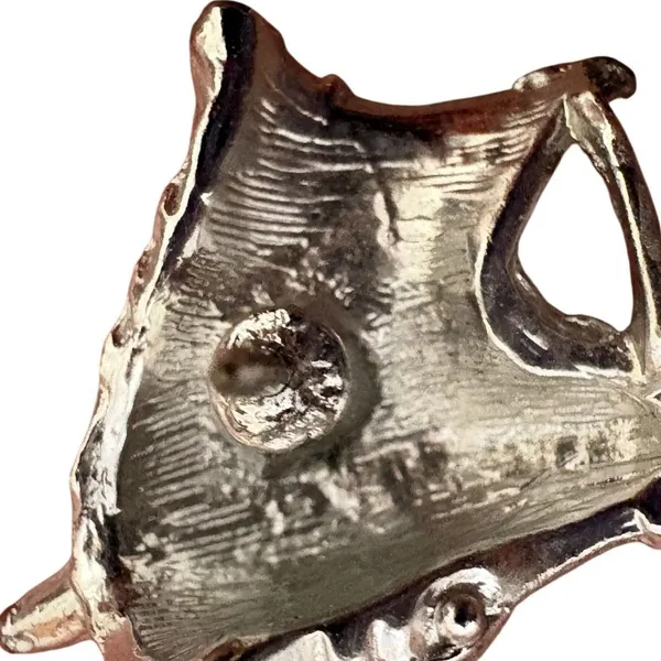 Vintage Silver Tone Western Horse Head Lapel Pin and Cowboy Boot‎ Brooch Set - Image 6