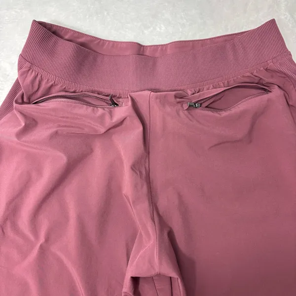 Athleta‎ Women's Rich Red -Maroon Straight Leg Pants Size 6 - Image 11
