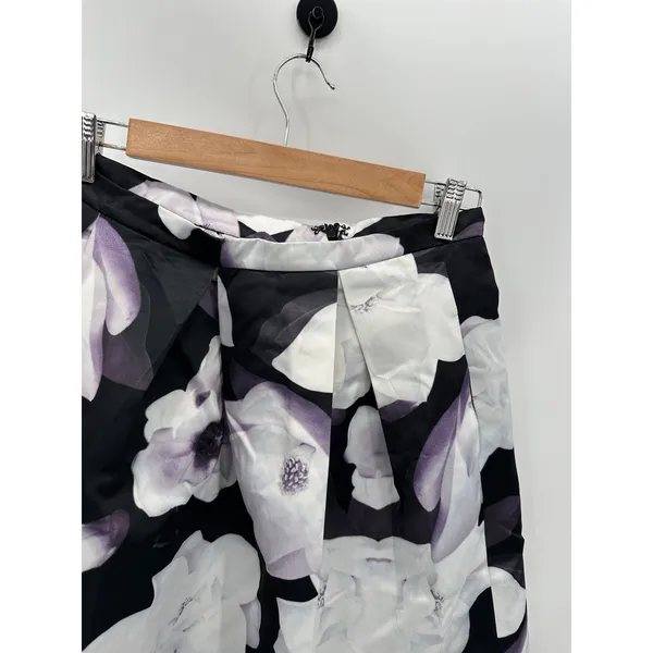 Lulu's‎ Womens Midi Floral Skirt Size M Floral Modest A-Line Church Wedding - Image 5
