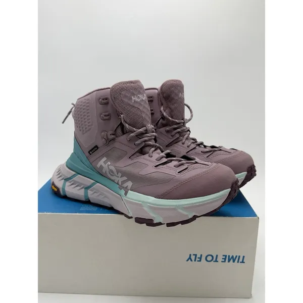 HOKA TenNine Hike GORE-TEX Womens Size 7 B Hiking Boots 1113511-ECSH - Image 3