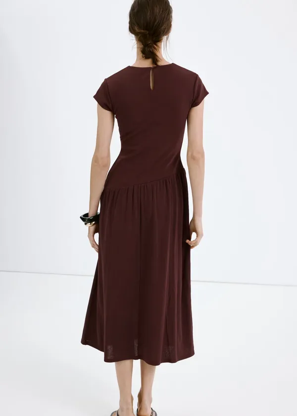Mango Asymmetrical Dress - Image 3