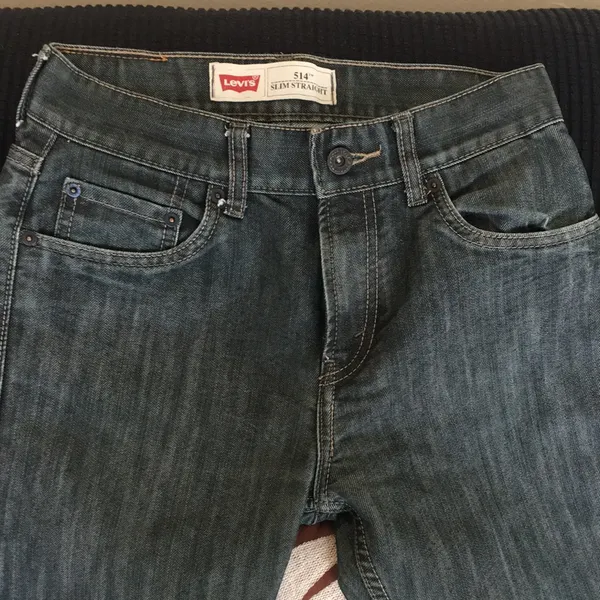Levi’s 514 jeans 18 slim 27W 29L Straight Leg - Image 2