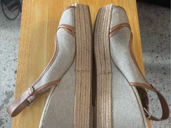 Tory Burch Majorca slingback wedge 9.5 - Image 11