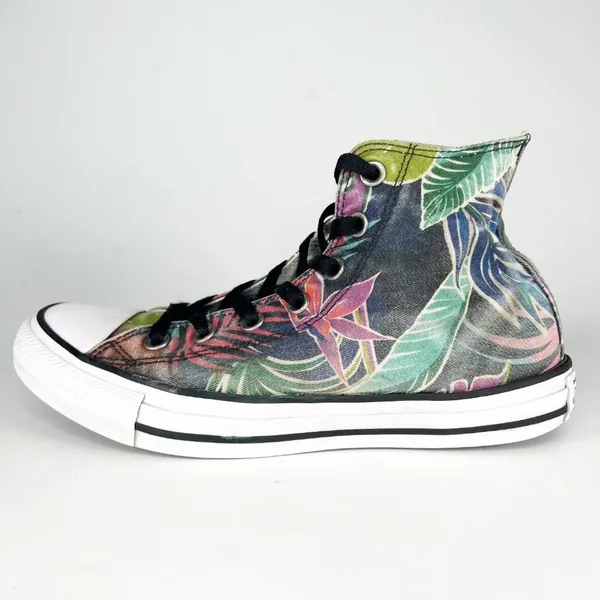 Converse Chuck Taylor Fern Hi Top Sneakers Shoes Cream Women 8 / Men 6 - Image 8