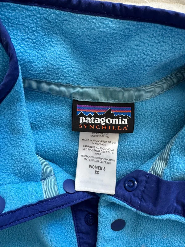 Patagonia Blue Women’s Synchilla Pullover - Image 2