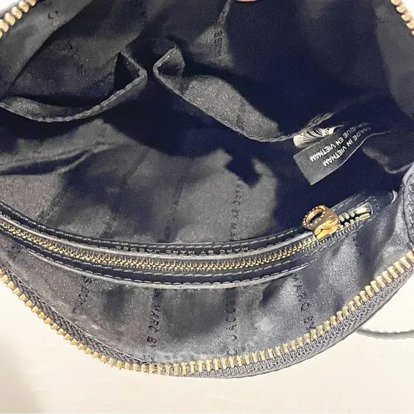 Marc by Marc Jacobs Natasha Nylon crossbody bag Black Medium Gold Brass Zipper - Image 5