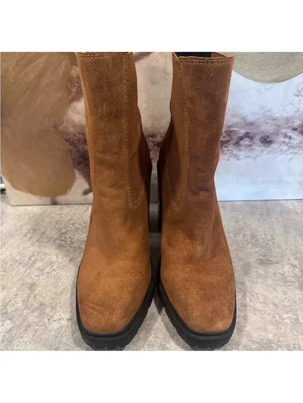 Chelsea & Violet Filip Suede Chelsea Boots, Size 10 M - Image 3