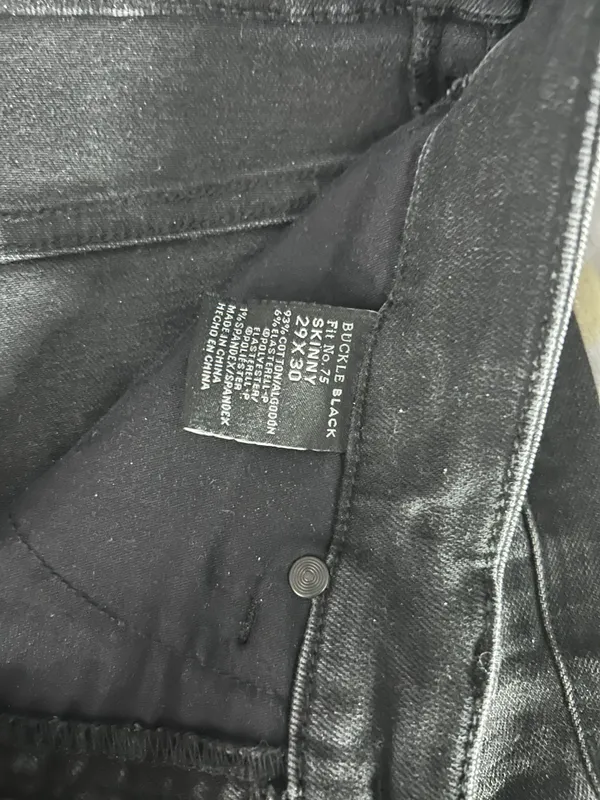 Buckle Black Black  Jeans - Image 3