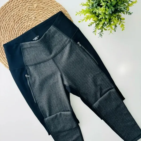 Old Navy Black Pull On Stretch Athletic Fit Leggings Size‎ Small - Image 3