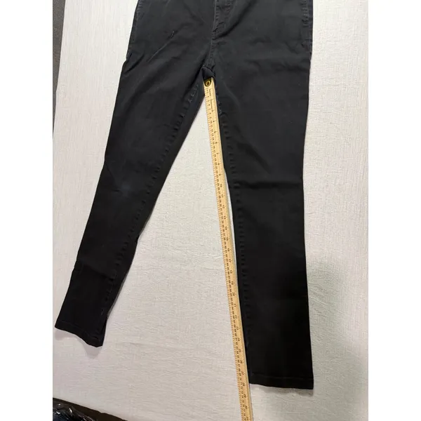 Dickies Womens Black Slim Fit Straight Leg Chino Work Pants Size 9/29 - Image 10