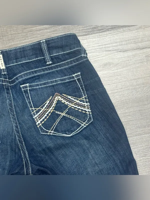 Ariat REAL Denim Low Rise Rosy Bootcut Jeans Size 31S - Image 6
