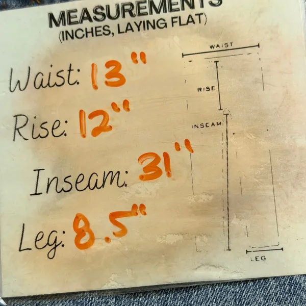 Habitual Womens High Rise Straight Leg Cinch Back Jeans Light Wash 4/27 - Image 7