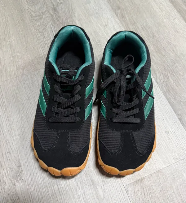 Barefoot running sneakers Black Size 8 - Image 3