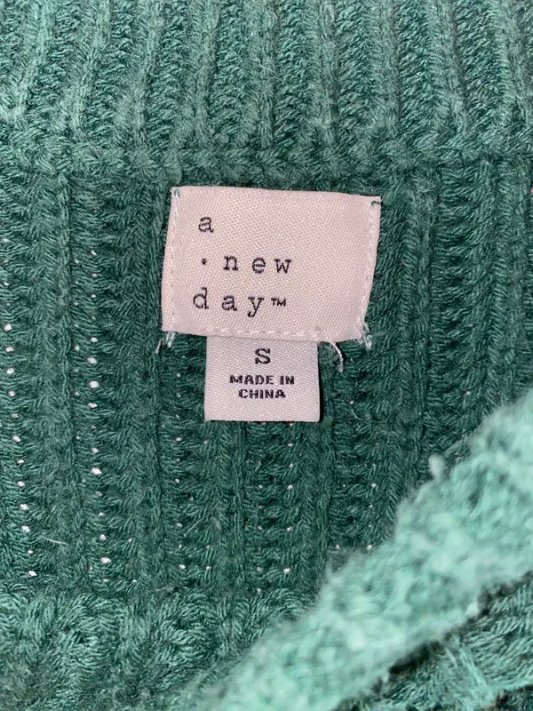 A New Day Green Sweater - Image 2