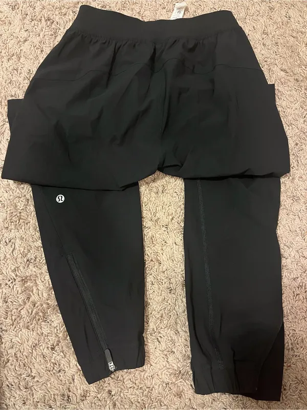 lululemon athletica Black Jogger Track Pants - Image 4