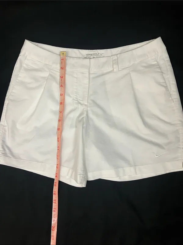 Nike White Golf Shorts Women’s Size 8 - Image 5