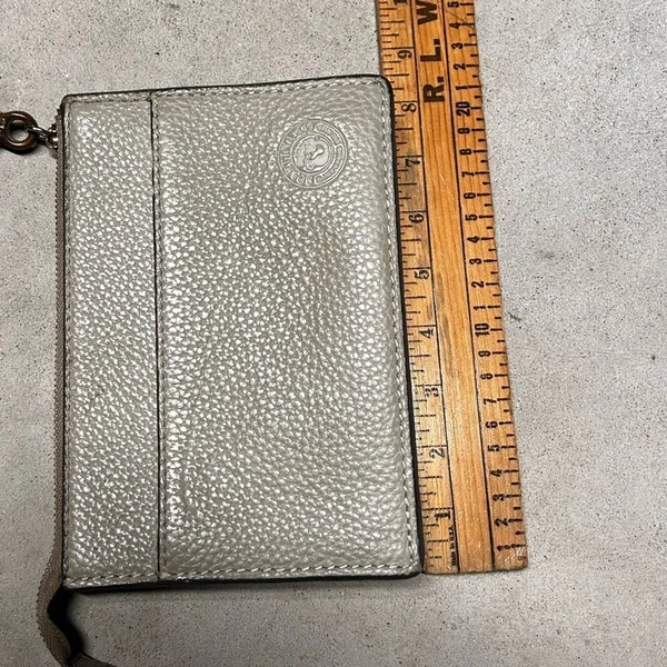 Siren Sophie Wristlet Taupe by Spartina 449 Leather Zip - Image 11