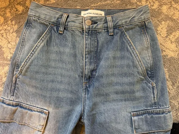 Aritzia Denim Forum High-Rise Cargo The '90s Millie Jeans - Image 8