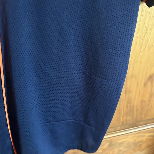 Victoria’s Secret pink Detroit Tigers Navy Button-Up Jersey with Orange Trim - Image 6