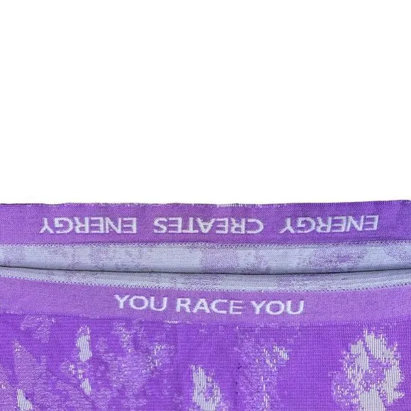Lululemon Women's 10 Swiftly Tech Racerback Tank Top Purple Marble‎ Race Length - Image 11
