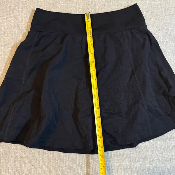 Fabletics Black Athletic‎ Skort Skirt Activewear Tennis Golf Gym Workout - Image 5