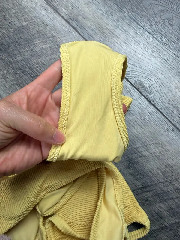 Aerie Yellow Ribbed Bikini Set - Image 11