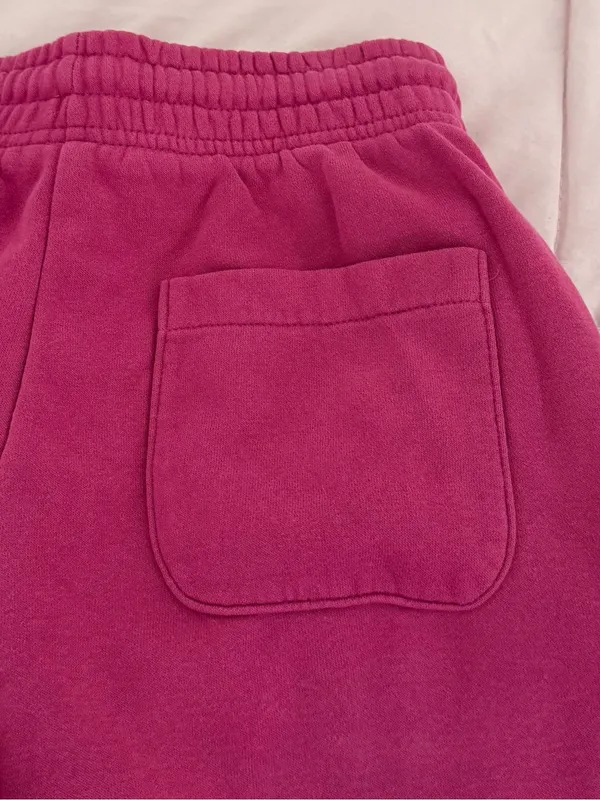 Out from Under pink Fuchsia Drawstring Jogger Pants sweatpants, size XS pockets - Image 10