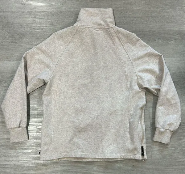 Varley pullover mock neck drawstring sweatshirt with kangaroo pocket - Image 3