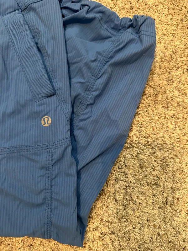 Lululemon Blue Jogger Capri - Image 2